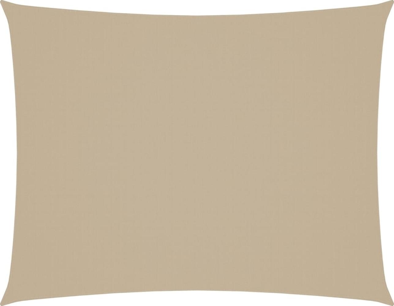 vidaXL Sonnensegel Oxford-Gewebe Rechteckig 3x4 m Beige 135155 Bild 1