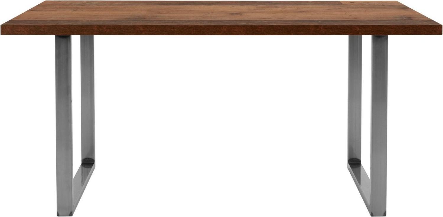 FORTE Tables Esstisch, Holzwerkstoff, Braun, 140 x 74,7 x 90 cm Bild 1