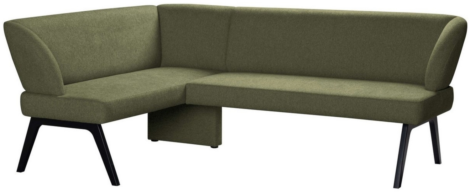 Home affaire Eckbank Aretha Küchenbank, Polsterbank, Esszimmerbank, Breite 215 cm, Moderne Bank in tollen Farben, Nosagfederung, anzahl Sitzplätze: 5 Bild 1