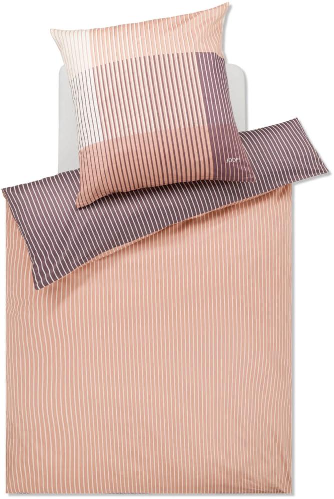 JOOP! Bettwäsche Divided 4113 08 Caramel Mako Satin 240 x 220 + 2x 80 x 80 cm Bild 1