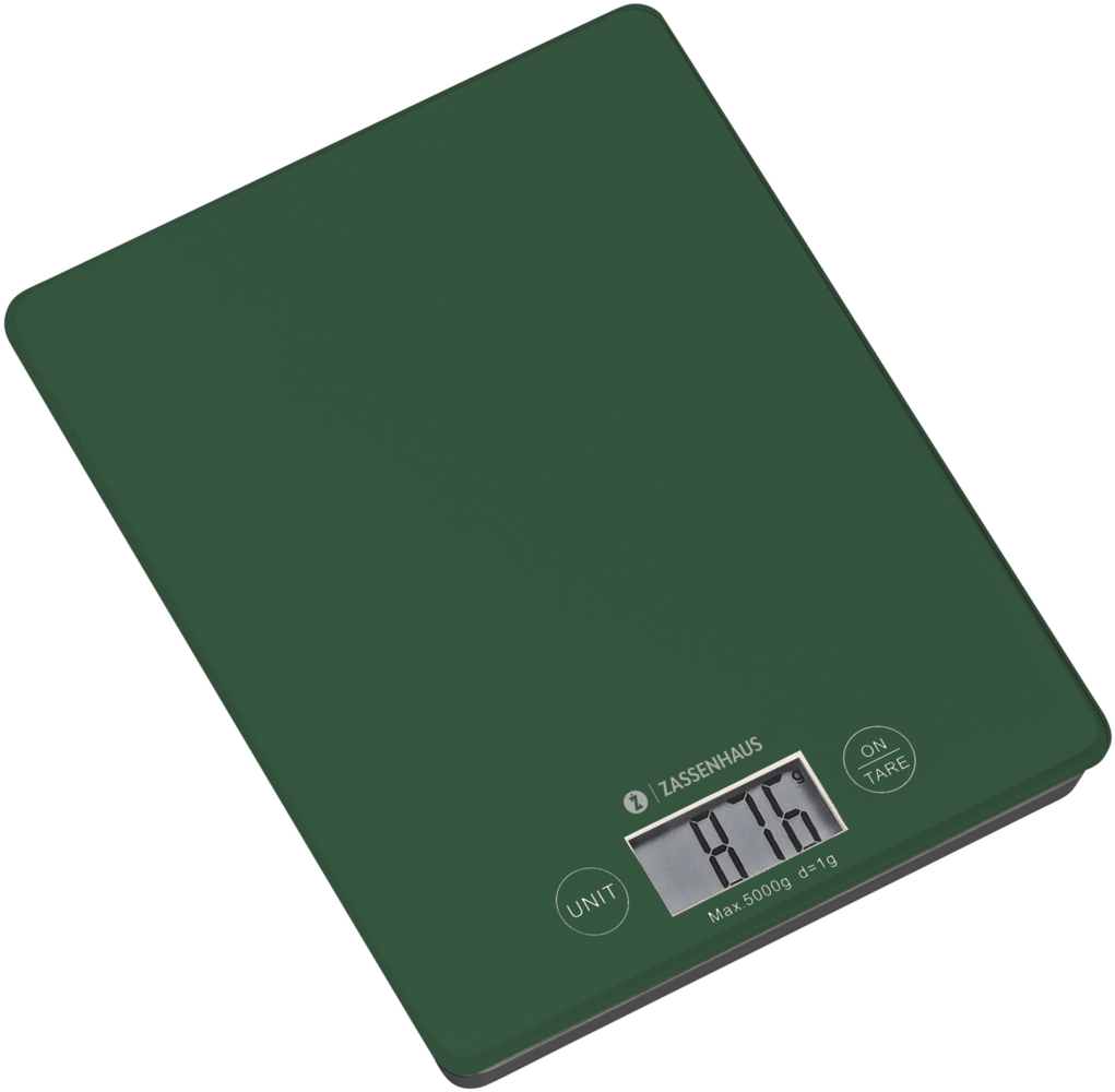Zassenhaus Digitale Küchenwaage BALANCE, Deep Forest Bild 1