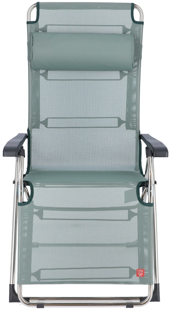 Relaxliege Amida XXL aus Aluminium, Salbei Bild 1