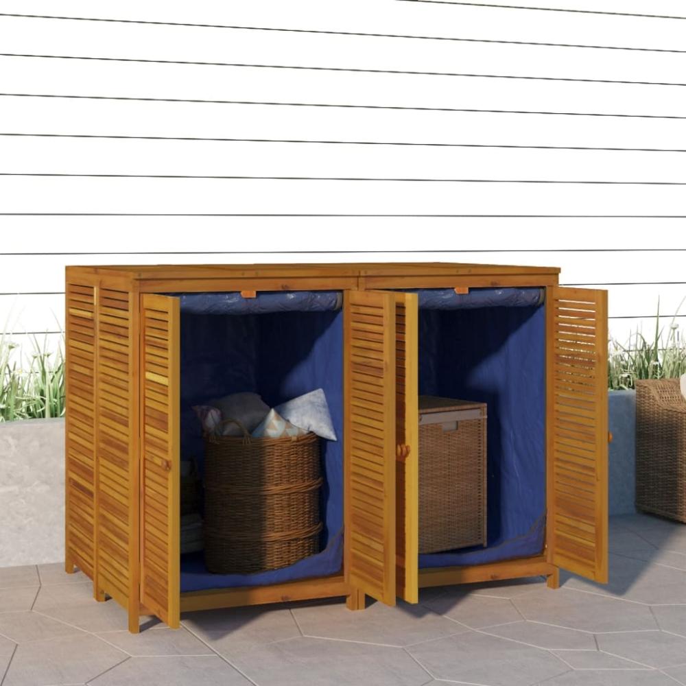 vidaXL Gartenbox 140x87x104 cm Massivholz Akazie 3155242 Bild 1