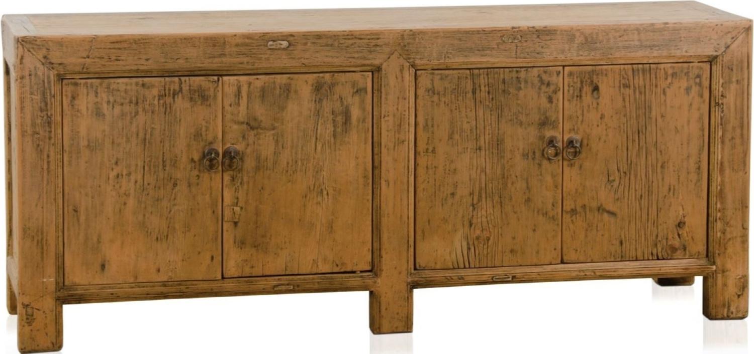 Casa Padrino Landhausstil Sideboard / Schrank Antik Stil Braun 160 x 40 x H. 67 cm - Landhausstil Kollektion Bild 1