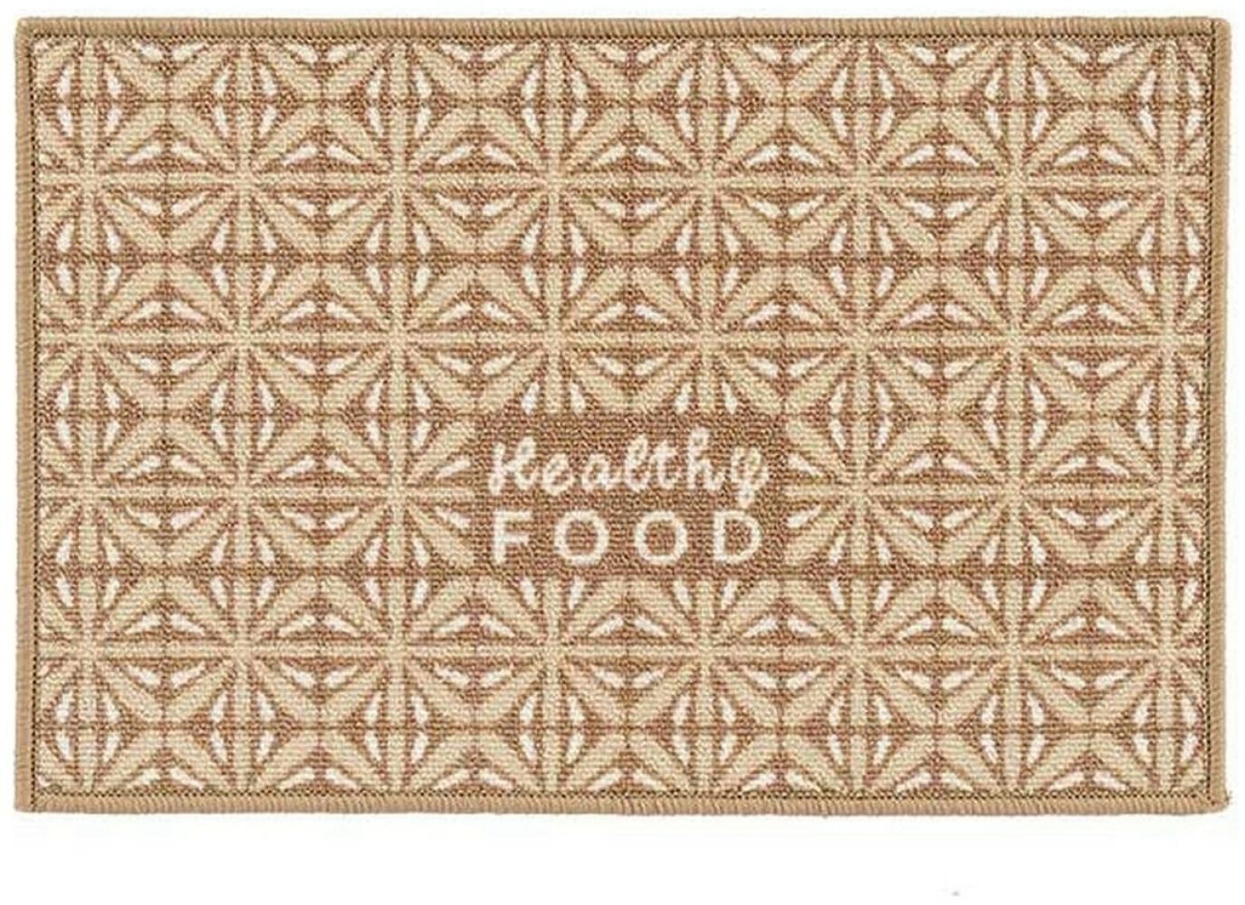 Teppich Healthy Food 40 x 1 x 60 cm Beige Polyamid Latex (24 Stück) Bild 1