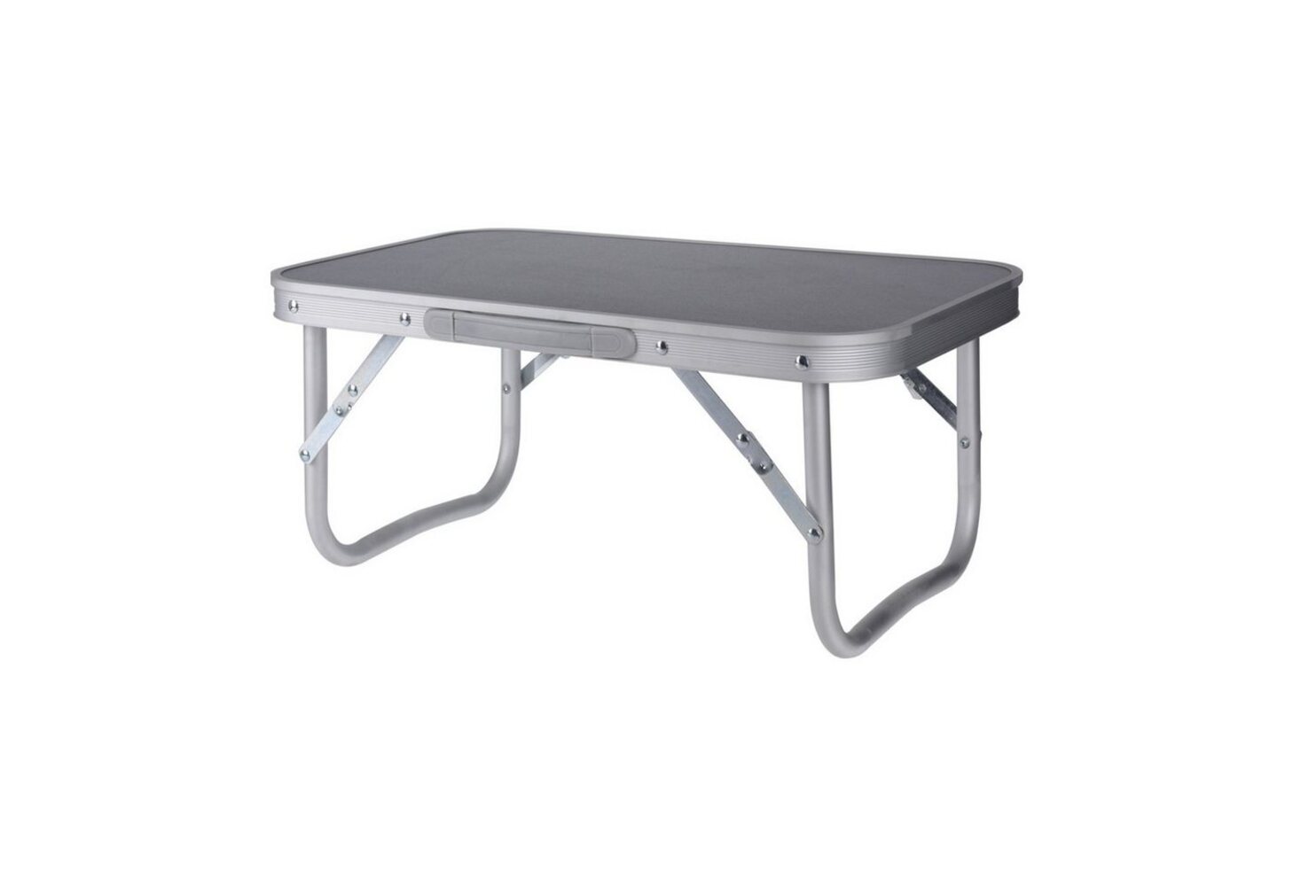 Campingtisch schwarz klappbar mit Tragegriff Alu 56X34CX24CM Bild 1