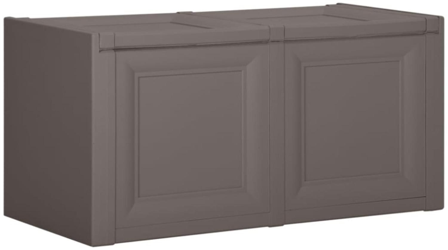 vidaXL Kissenbox Grau 86 x 40 x 42 cm 85 L 340613 Bild 1