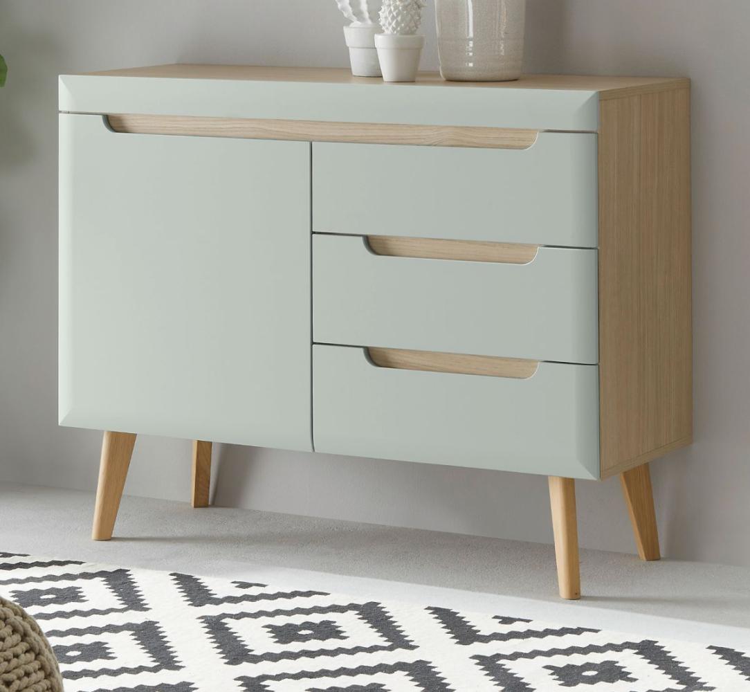 Sideboard Isgard in Pistazie und Eiche 107 cm Bild 1