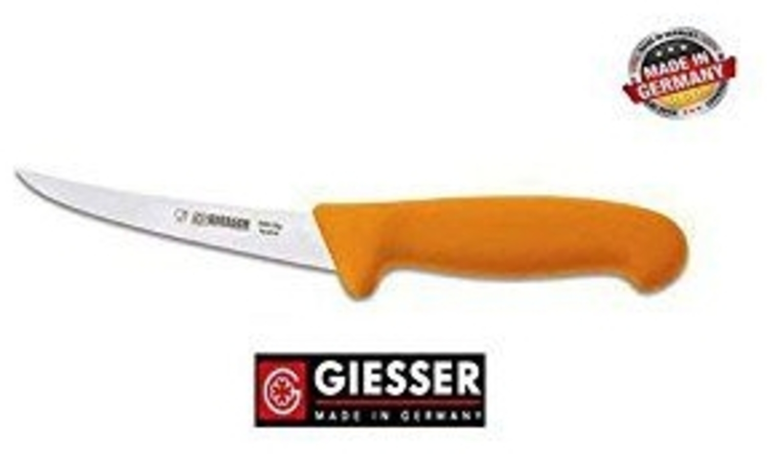 Johannes Giesser Messerfabrik Ausbeinmesser sehr flexibel Messer, Grau, 13 cm Bild 1