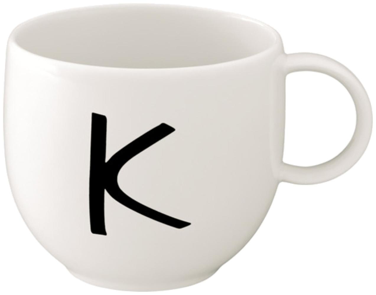 like. by Villeroy & Boch LETTERS Kaffeebecher 'K' 330 ml - A Bild 1