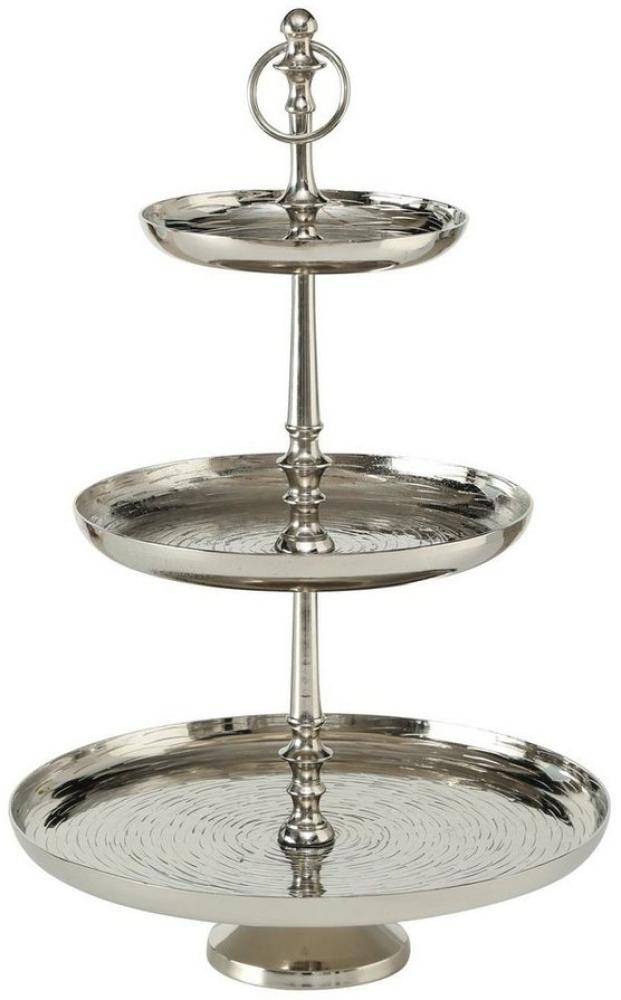 BOLTZE Dekoetagere Etagere Ties Aluminium 50cm Silber Bild 1