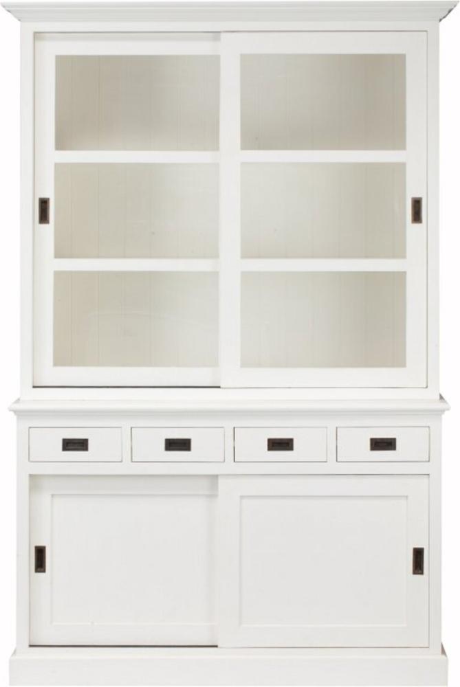 Dekoria Vitrine Milton mit 4 Schubladen 144x226x53cm Bild 1