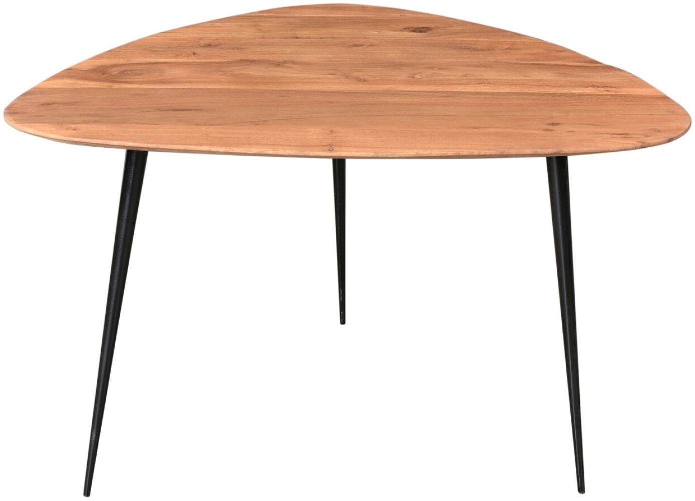 Beistelltisch Couchtisch Wohnzimmermöbel Wohntisch Kleintisch Akazienholz Art. 258 470 x 800 x 860 Bild 1