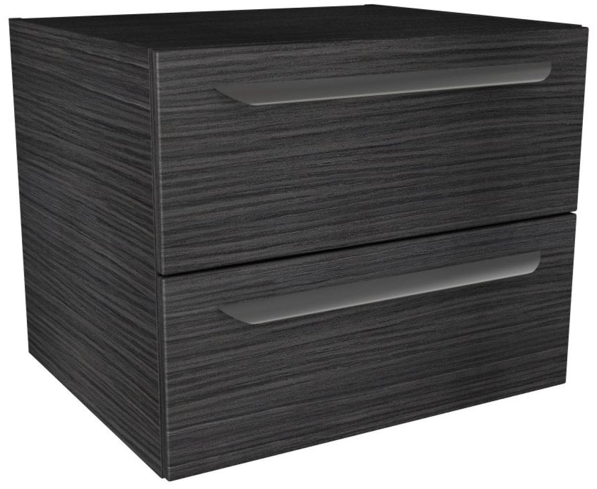 Lanzet M9 Waschtischunterschrank 60 cm Schwarz Bild 1