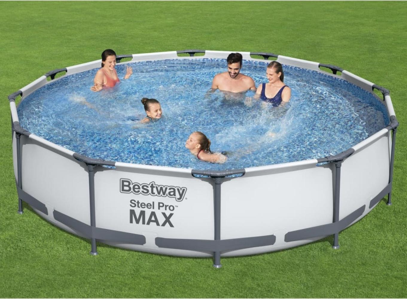 Bestway Steel Pro MAX Swimmingpool-Set 366x76 cm 3202542 Bild 1