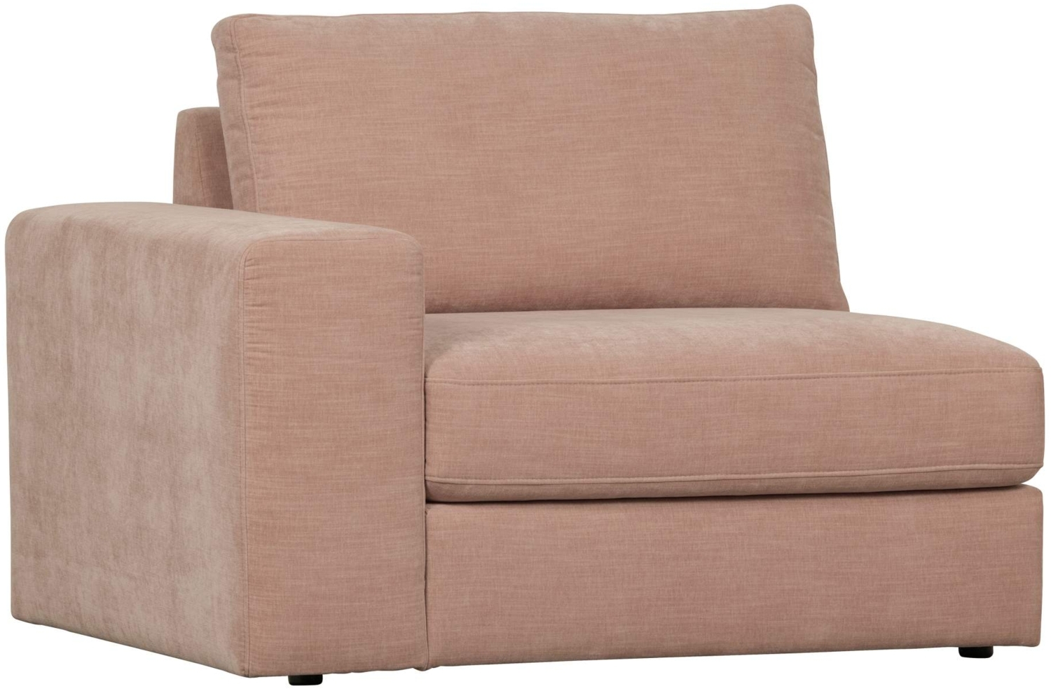 Modulsofa Family 1-Seat Element Links, Rosa Bild 1