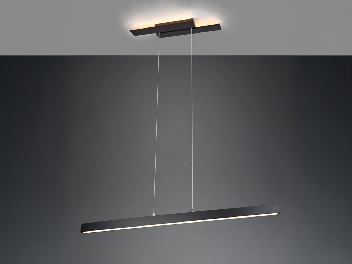 LED-Pendelleuchte, BELFAST, LED/44W schwarz matt Bild 1