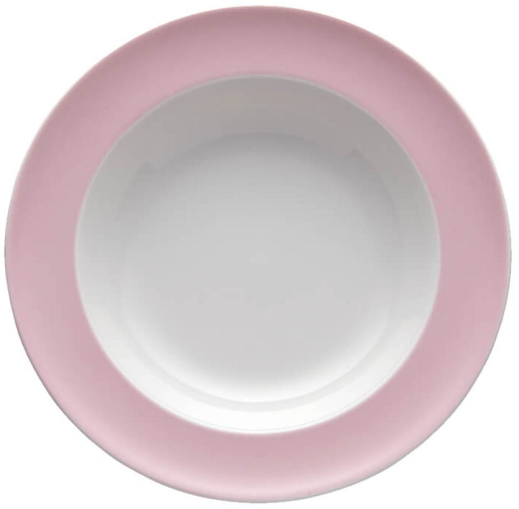 Thomas Sunny Day Suppenteller, Pastateller, Teller, Porzellan, Light Pink, Spülmaschinenfest, 23 cm, 10323 Bild 1