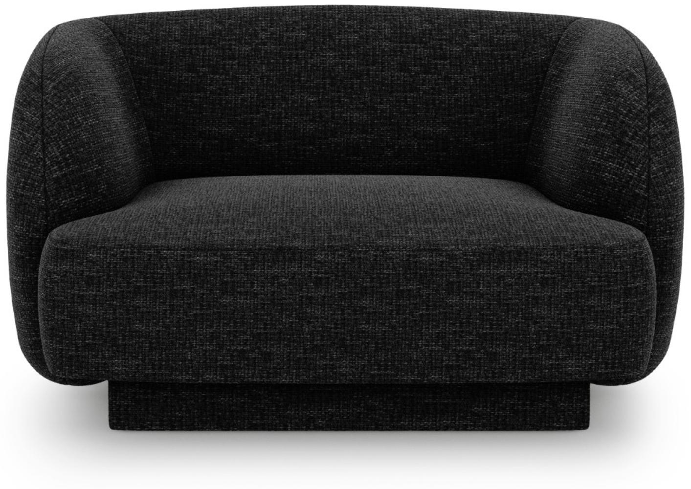 Micadoni Sessel Miley | Bezug Black | Beinfarbe Black Plastic Bild 1