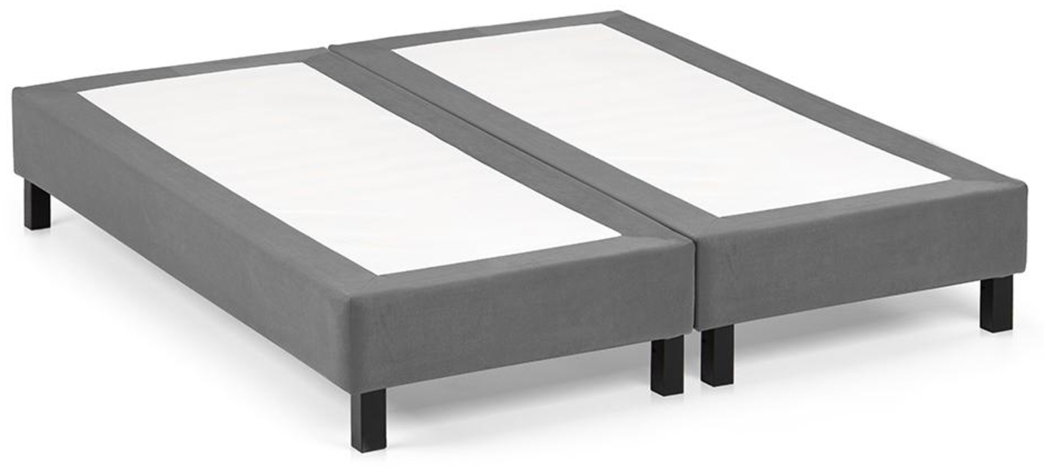 Vente-unique - Lattenrost mit Stoffbezug - 2x 90 x 200 cm - SOMNUS von YSMÉE Bild 1