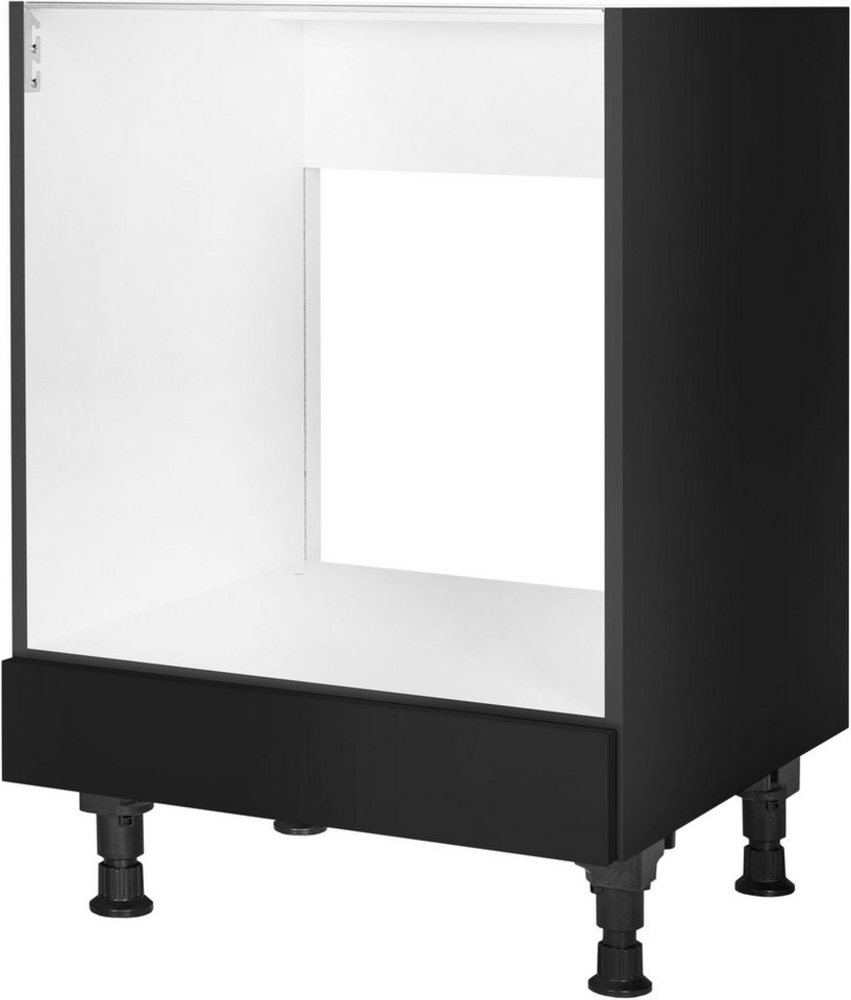 nobilia® Herdumbauschrank "Touch", vormontiert, mit höhenverstellbaren Sockelfüßen, mit Backofenschublade, Breite 60 cm Bild 1