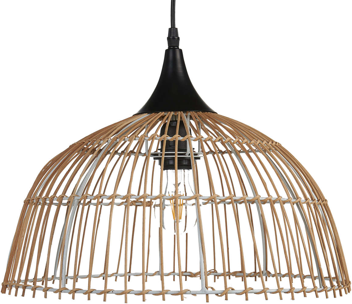 Hängeleuchte BARARIS Rattan Natürlich Bild 1