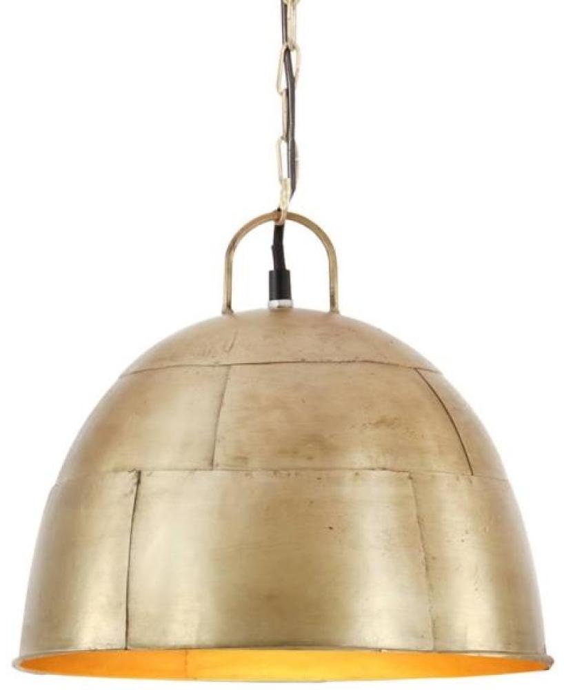 vidaXL Hängelampe Vintage Industriestil 25 W Messing Rund 31 cm E27 320547 Bild 1