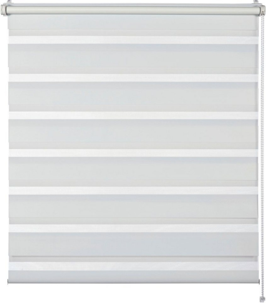 Doppelrollo Tilda, SCHÖNER WOHNEN-Kollektion, transparent, mit Bohren/ohne Bohren, freihängend, Klemmfix, geklemmt, silberne oder weiße Rollo-Technik Bild 1