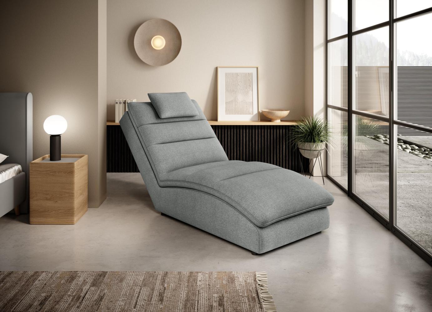 Wohnideebilder Taco Grau Chaiselongue CH-TAC-04VER Bild 1