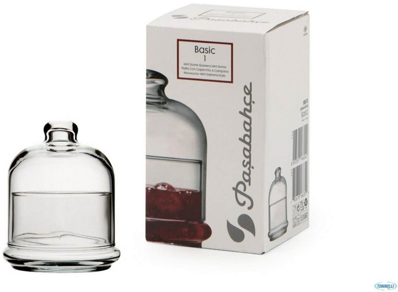 Pasabahce Bonboniere Mini Glas mit Sockel 16 x 9, Kristall Transparent Bild 1