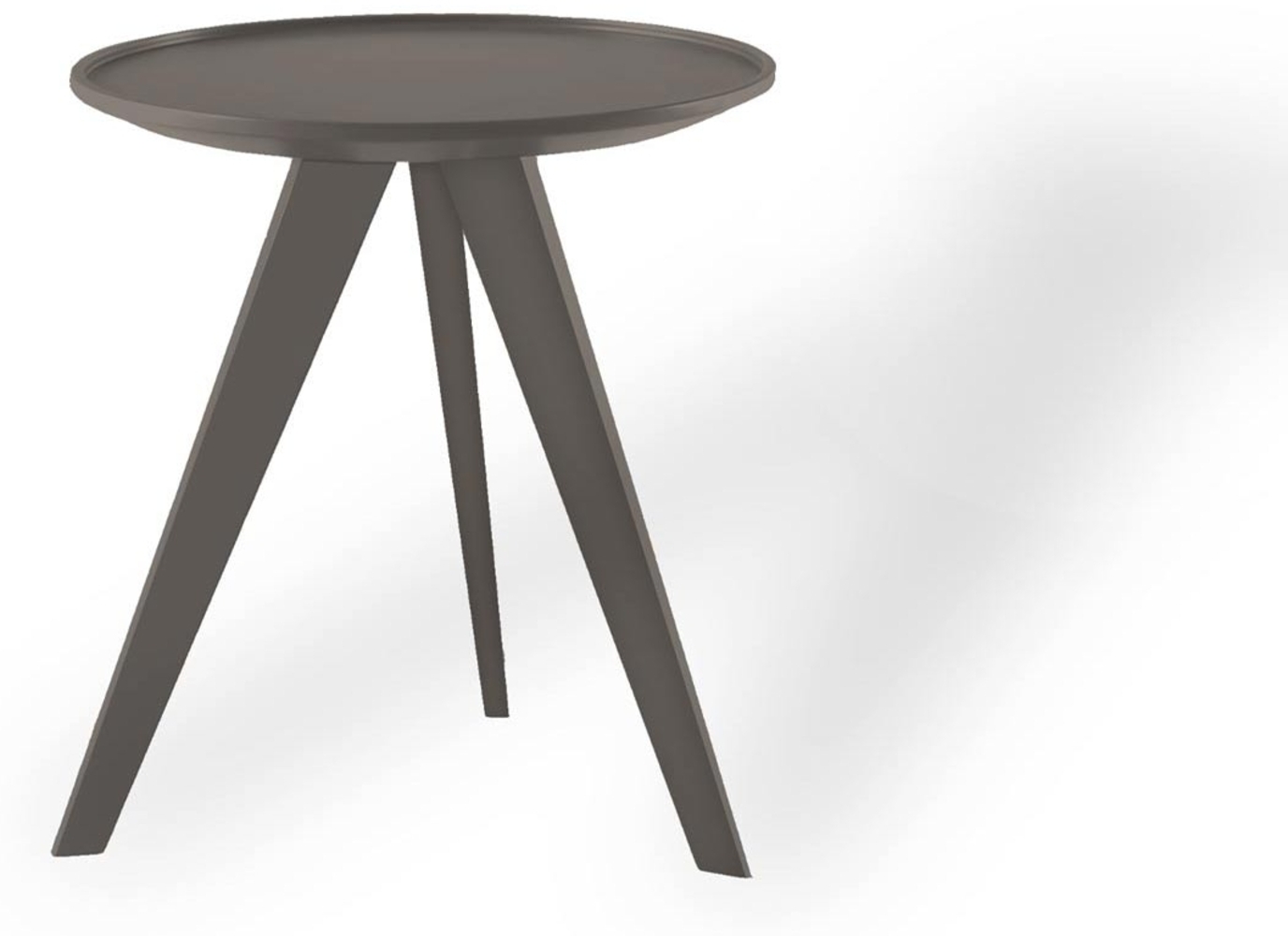 Woody Hill mit Rahmen Durchmesser 40 cm 45cm cappucino Bild 1