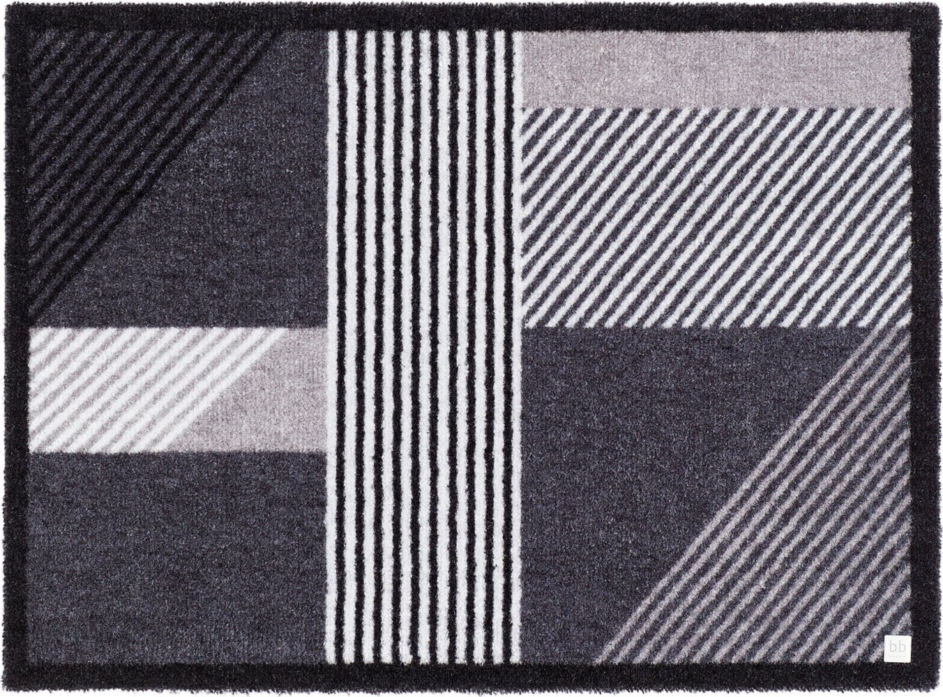Barbara Becker Fußmatte Sense, Made in Belgium, rechteckig, Höhe: 7 mm, Schmutzfangmatte, modernes Design, waschbar, auch als Läufer Bild 1