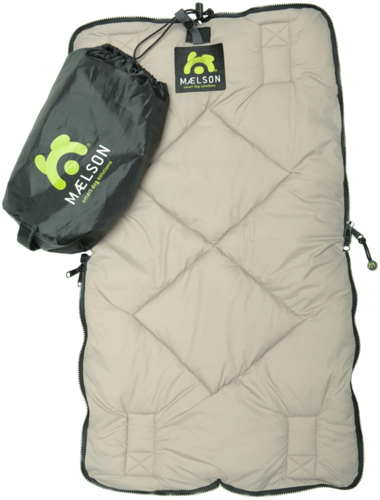 Maelson Cosy Roll Hundedecke - Farbe: Schwarz, Beige M (100x65) Bild 1