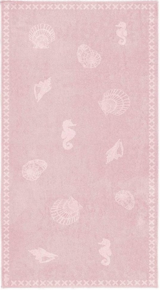 Seahorse Strandtuch Shells, Jacquard-Velours (1-St), mit Meeres Motiven Bild 1