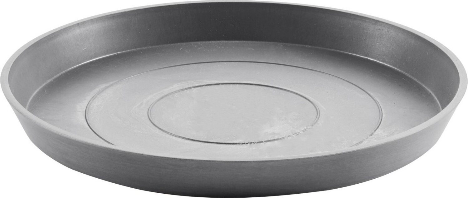 ECOPOTS Blumentopfuntersetzer ROUND SAUCER Grey, BxTxH: 44,5x44,5x3,5 cm Bild 1