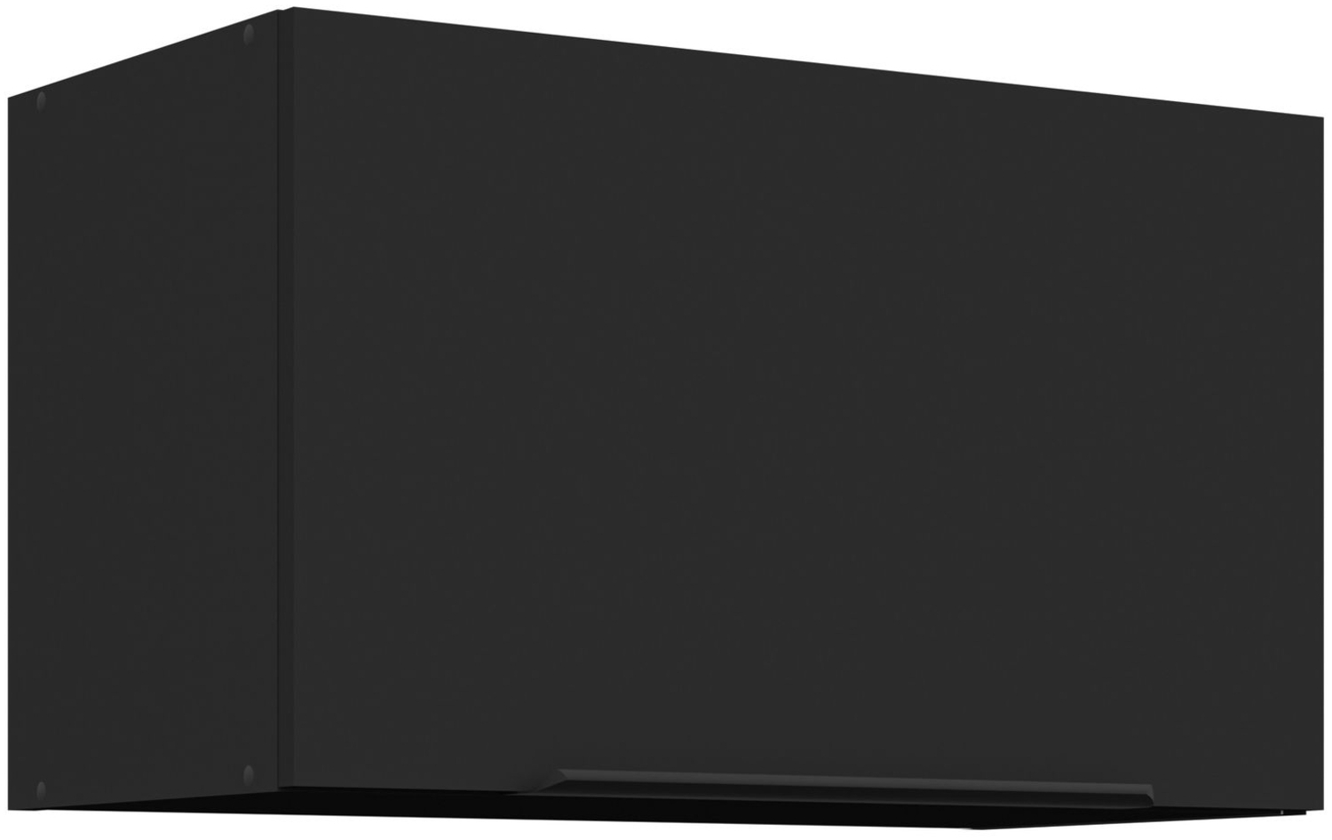 Küchen Kurzhängeschrank 60 cm SIENA Schwarz Küche Küchenzeile Küchenblock Bild 1