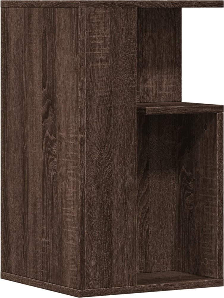vidaXL Beistelltisch Braun Eichen-Optik 35x35x60 cm Holzwerkstoff 840743 Bild 1