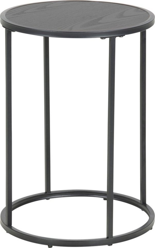 Beistelltisch SEAFORD Blumenhocker Ø 40 cm Metall schwarz Bild 1
