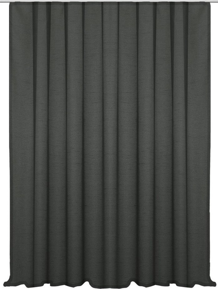 Haus und Deko Gardine Vorhang Kräuselband 300x245 cm Seidenglanz halbtransparent Gardine, Kräuselband (1 St), halbtransparent, Polyester Bild 1