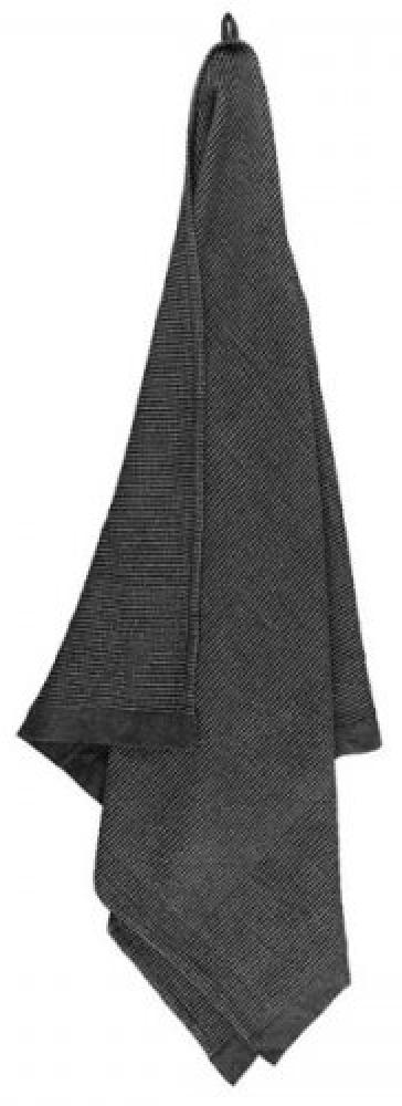 Rento Saunatuch Kenno Towel Schwarz Grau (90x180 cm) 331563 Bild 1