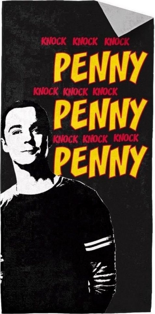 United Labels® Badetuch The Big Bang Theory Strandtuch "Penny" ca. 150 x 75cm, Sheldon Cooper Bild 1