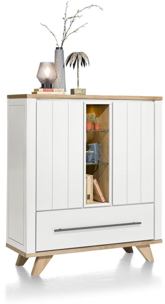 Henders & Hazel Schrank Jardin Eiche Railway | weiß Bild 1