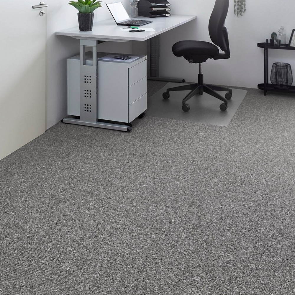 Andiamo Teppichboden Feinschlinge Carlos, rechteckig, Höhe: 6,5 mm, melierte Optik, Breite 400 cm oder 500 cm, strapazierfähig, Wohnzimmer Bild 1