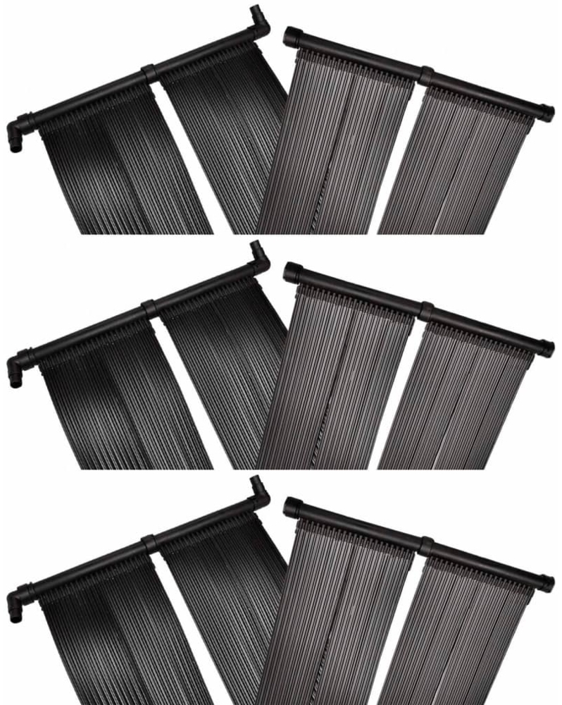 vidaXL Solar-Panel Poolheizung 6 Stk. 80x620 cm 3079660 Bild 1