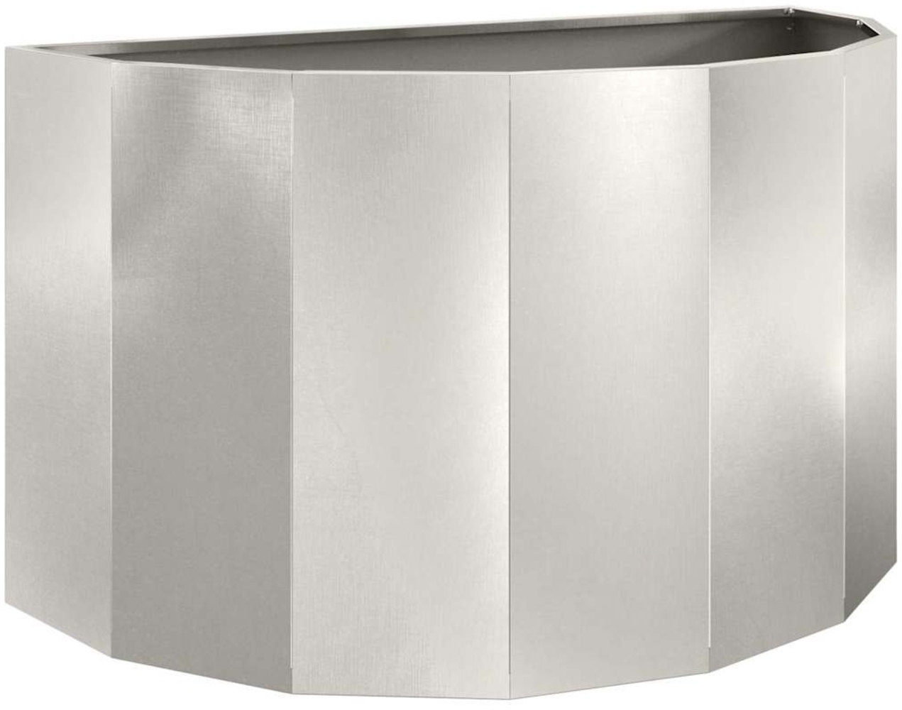 vidaXL Pflanzkübel Silber 90 x 45 x 50 cm Edelstahl 883714 Bild 1