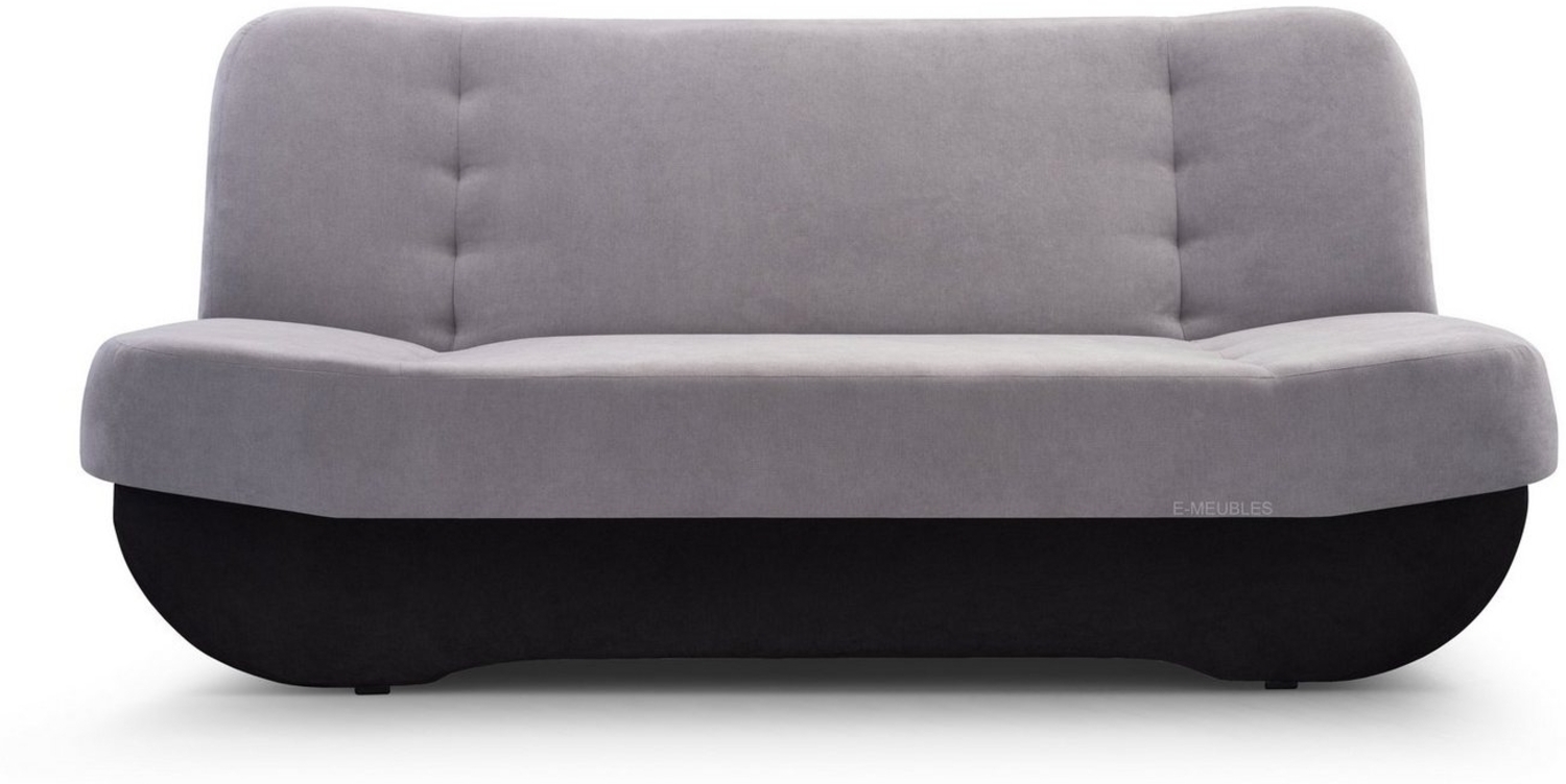 MOEBLO Schlafsofa Pafos, Sofa Kippsofa Klappsofa Click-Clack, Couch Polstermöbel Sitzmöbel Wohnzimmermöbel 2-Sitzer-Sofa Stoffsofa, mit Relaxfunktion Bild 1