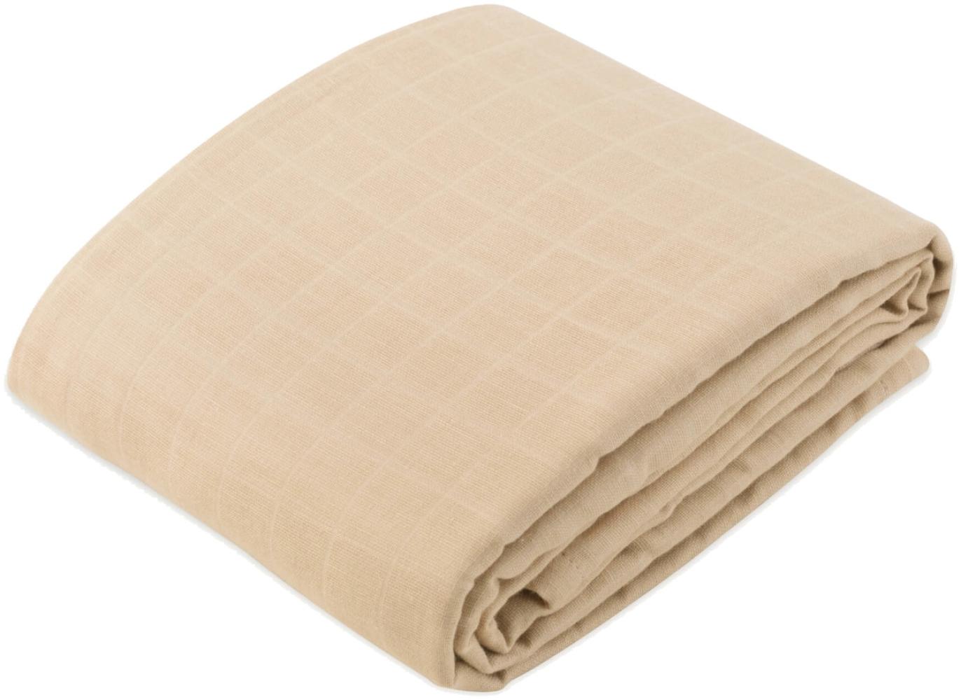 1-pack Swaddle 120 x 120cm "Safari" Beige 1 Bild 1