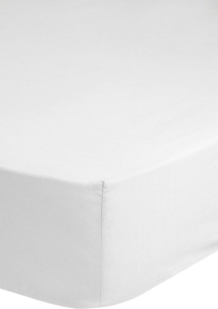 HIP Spannbettlaken 90x220 cm Weiß Bild 1