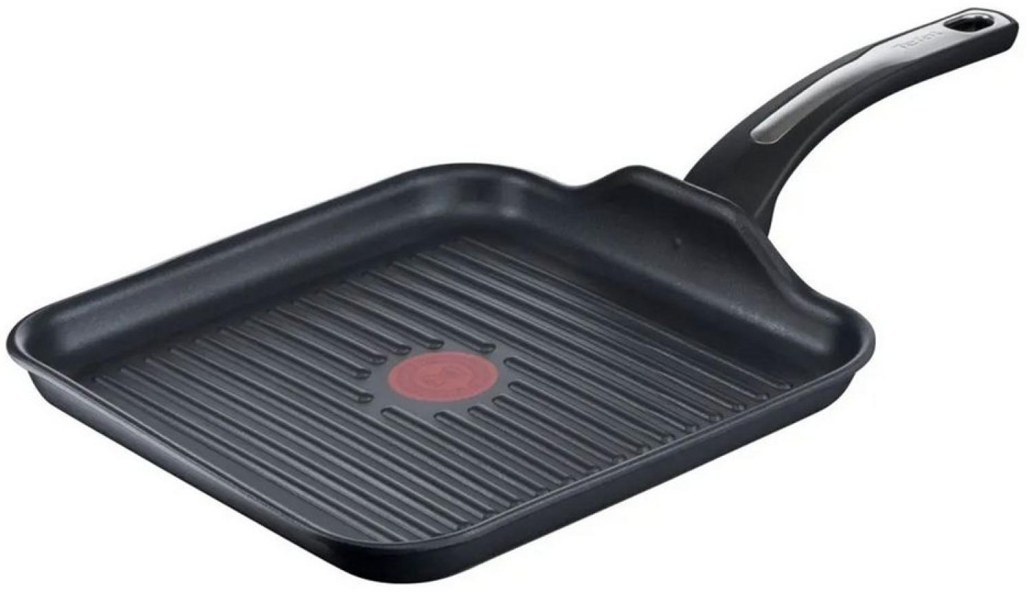 Tefal Grillpfanne Selection Grillpfanne 26 x 26 cm Titanium Antihaft-Versiegelung Bild 1