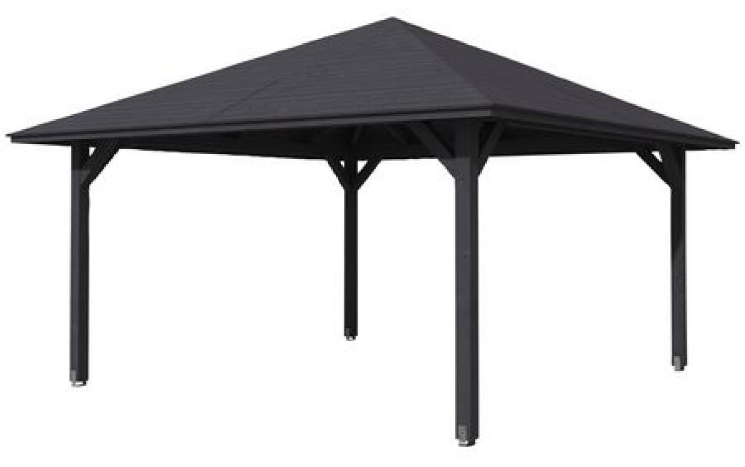 SKANHOLZ Pavillon, Zeltdach, viereckig, BxT: 504x504 cm schiefergrau Gartenpavillon Bild 1